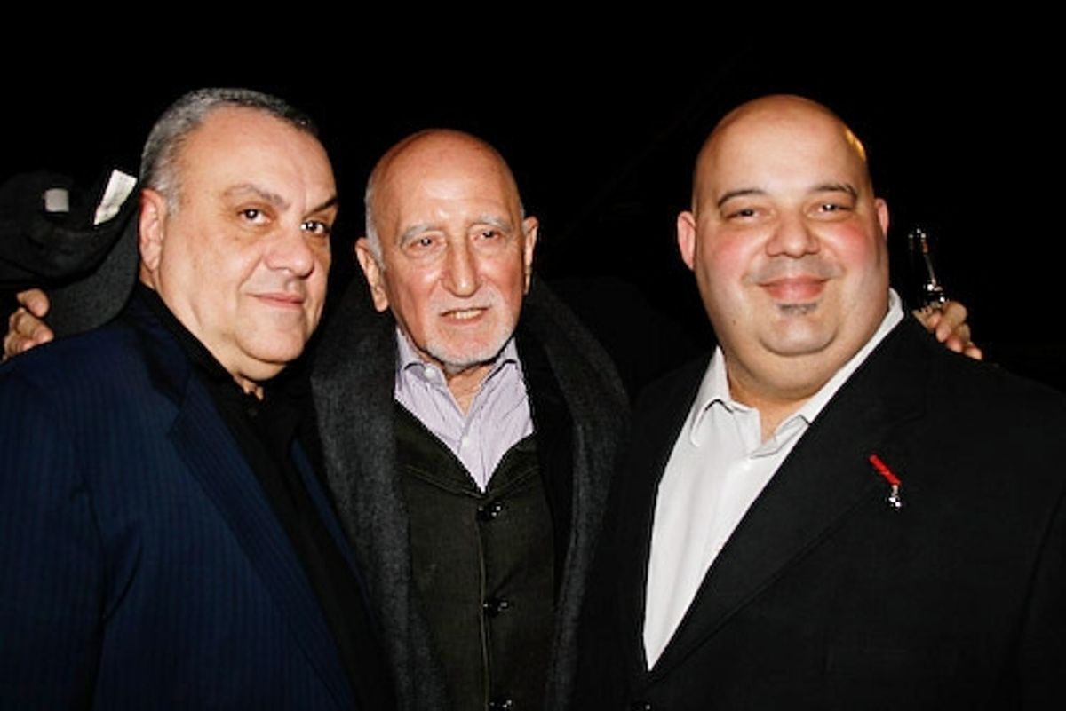 Vincent Curatola, Dominic Chianese, and Anthony Rubestello at 