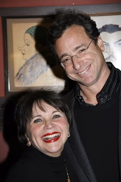 Cindy Williams and Bob Saget
 Photo