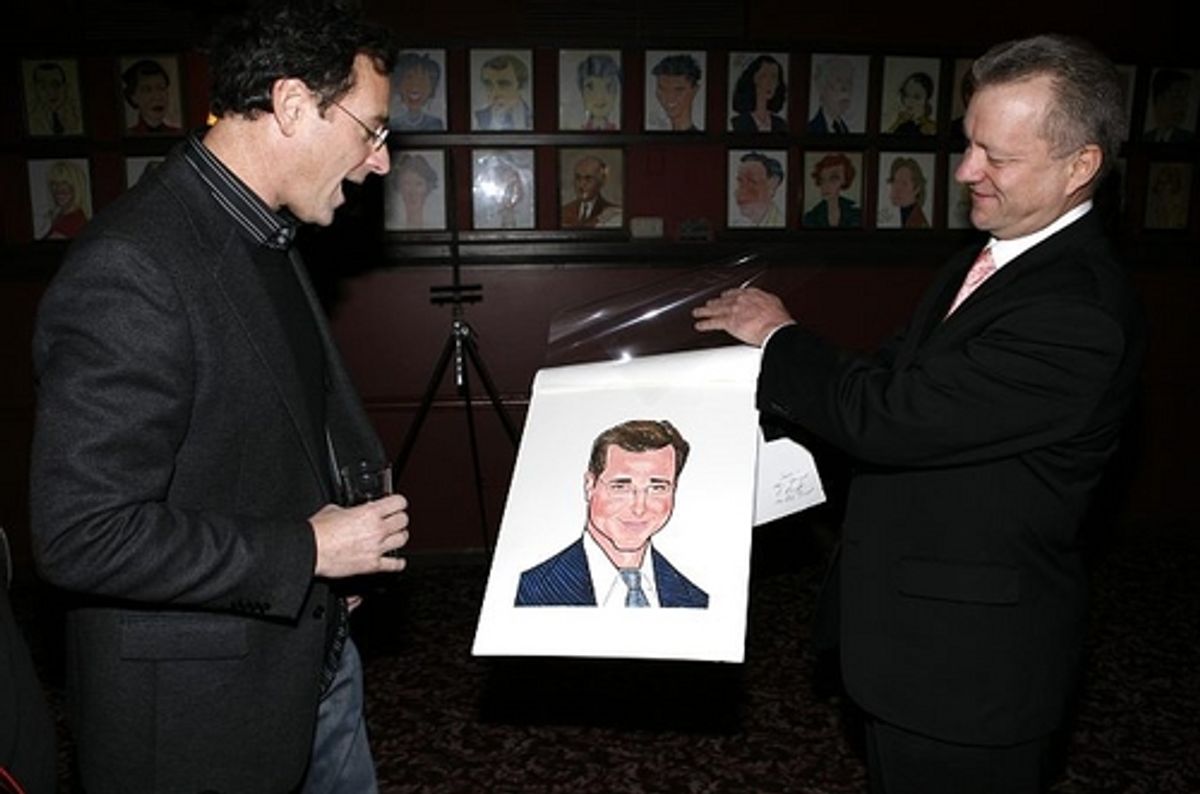 Bob Saget and Max Klimavicius
 at 