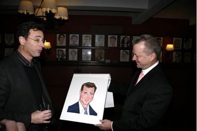 Bob Saget and Max Klimavicius
 Photo