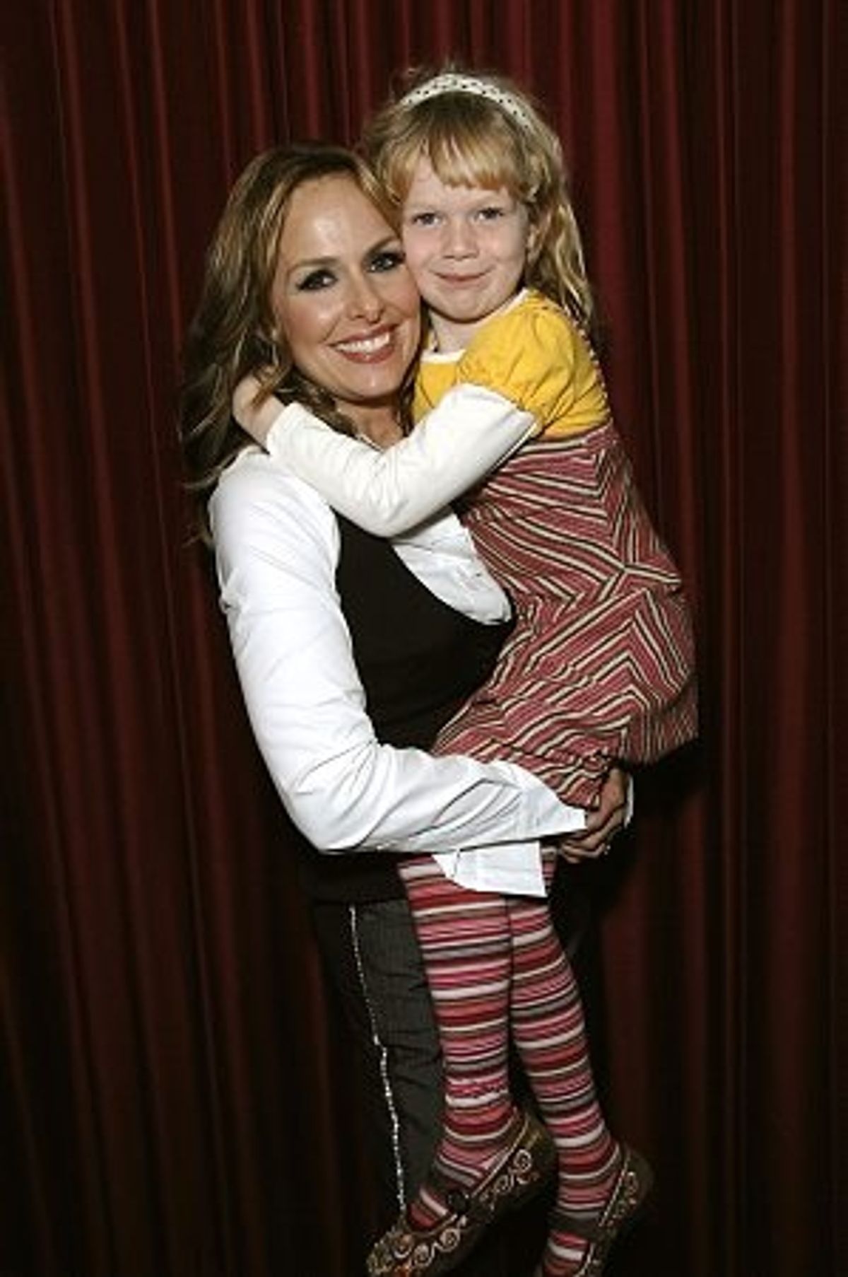 Melora Hardin and daughter Rory
 at 