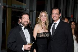 La Jolla Playhouse Managing Director Steven B. Libman with Guest and Ralph Bryan  Photo