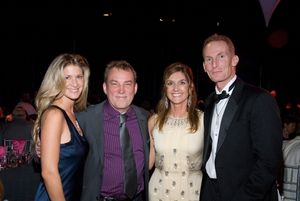 Bryna McCann, La Jolla Playhouse Director Emeritus Des McAnuff, Debby Jacobs and Hal  Photo
