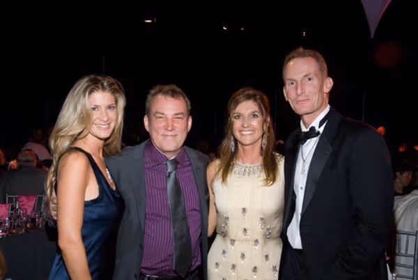 Bryna McCann, La Jolla Playhouse Director Emeritus Des McAnuff, Debby Jacobs and Hal  Photo