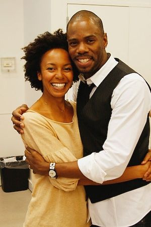 Eisa Davis and Colman Domingo
 Photo
