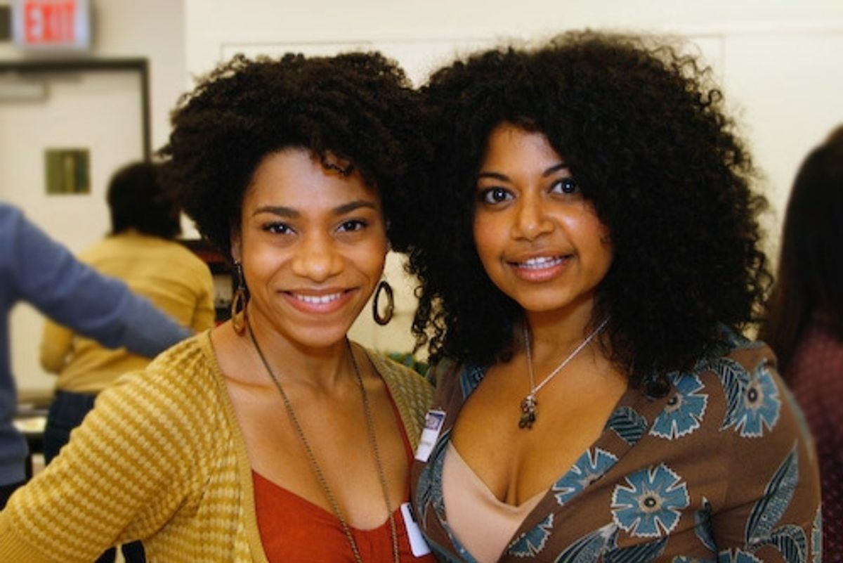 Kelly McCreary and Rebecca Naomi Jones
 at 