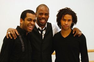 Daniel Breaker, Colman Domingo, and Chad Goodridge
 Photo