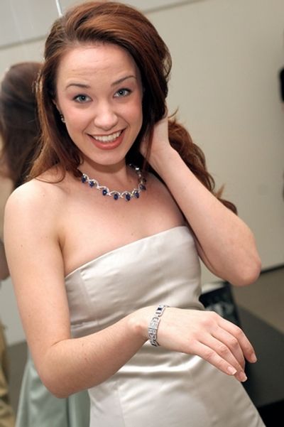 I've got diamonds and sapphires a-plenty!
 Photo