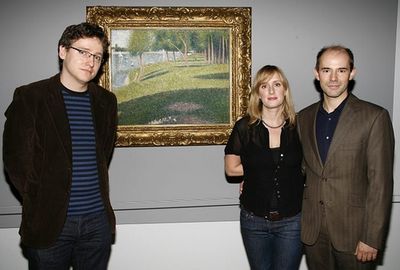 Sam Buntrock, Jenna Russell and Daniel Evans
 Photo