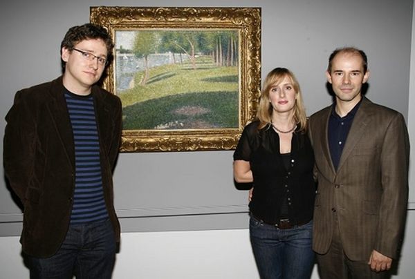 Sam Buntrock, Jenna Russell and Daniel Evans
 Photo