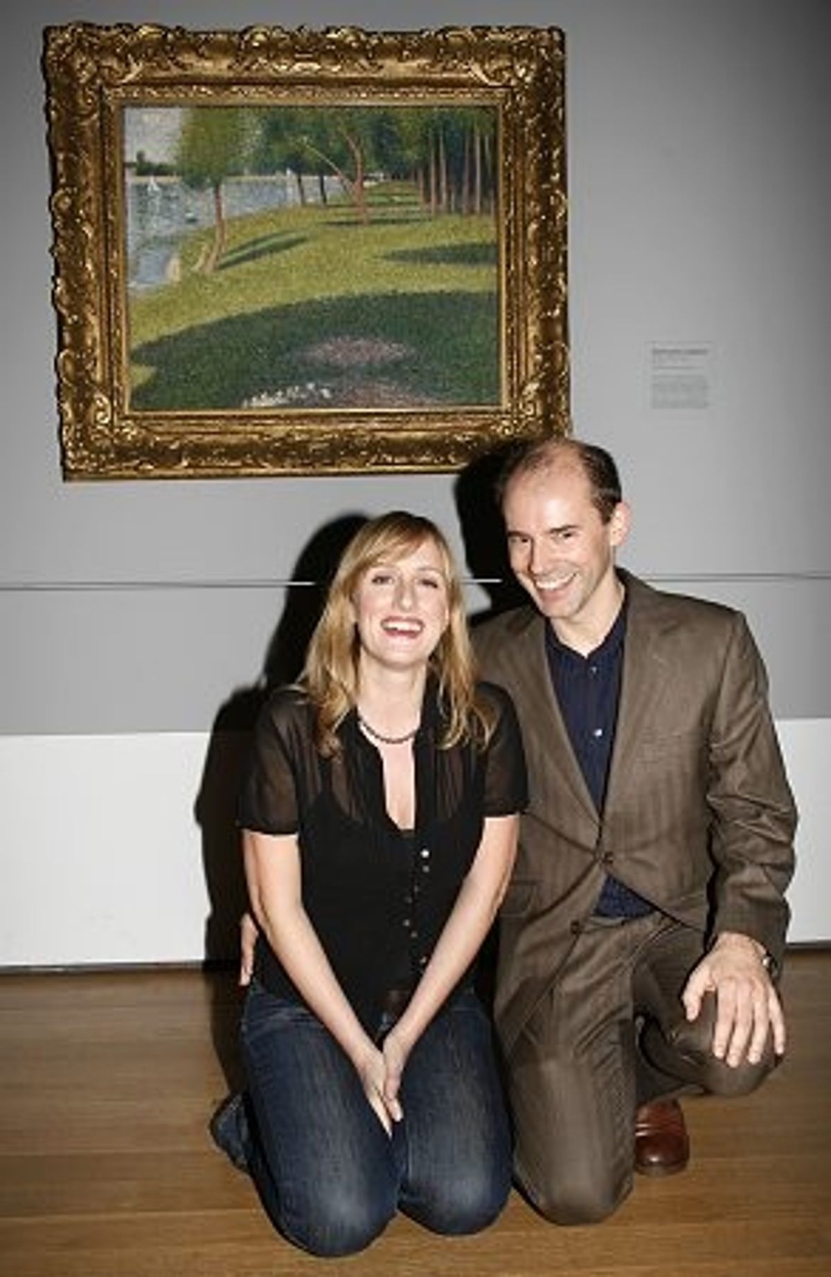 Jenna Russell and Daniel Evans
 at 