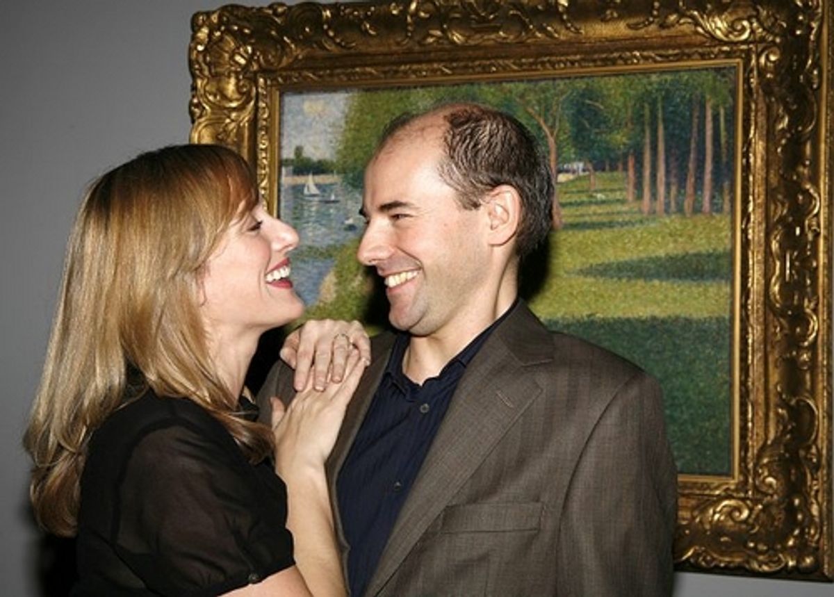 Jenna Russell and Daniel Evans
 at 