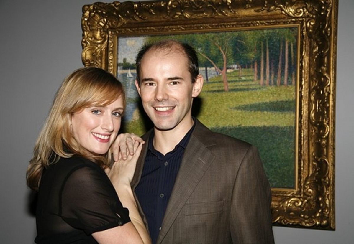 Jenna Russell and Daniel Evans
 at 