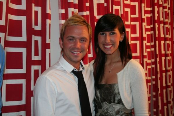 Danny Calvert and Sarah Davis

 Photo