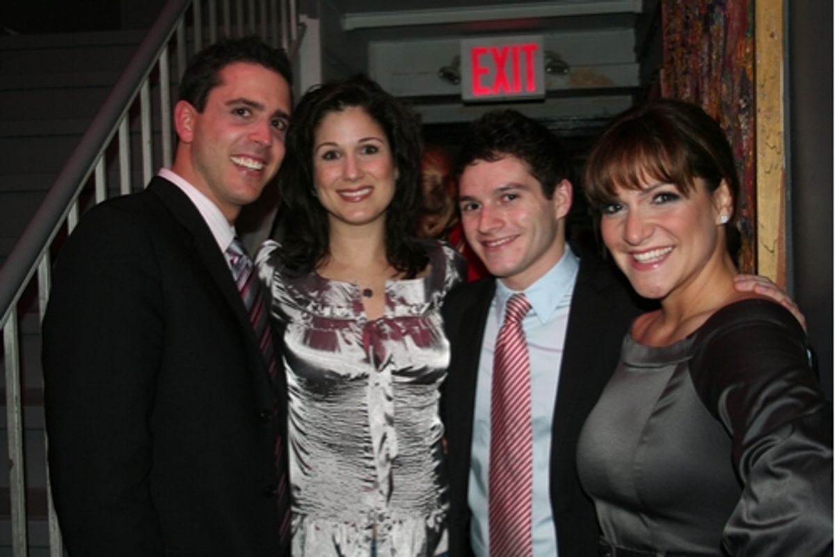 Scott Alan, Stephanie J. Block, Shoshana Bean at 