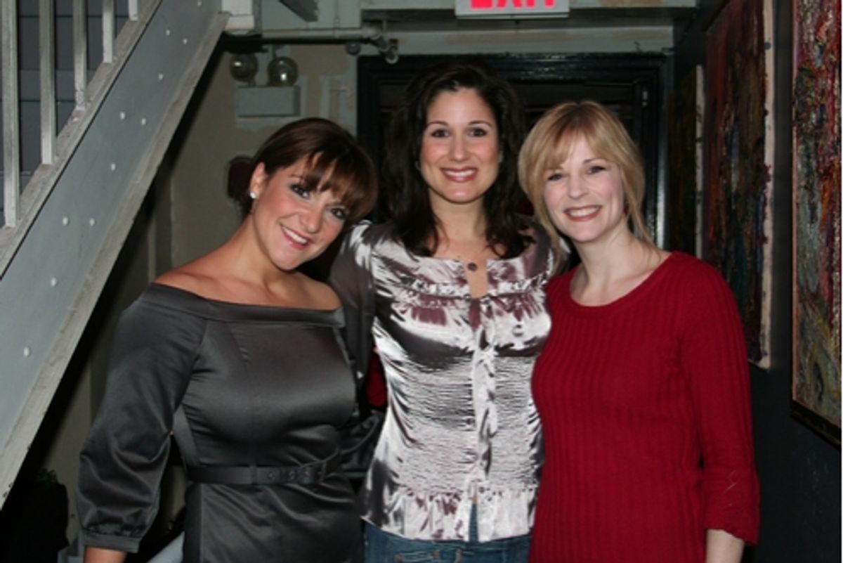 Shoshana Bean, Stephanie J. Block and Lisa Brescia
 at 