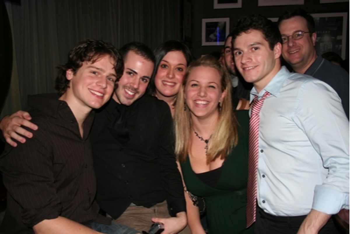 Jonathan Groff, Jimmy Moses, Ericka Adams, Mary Kate Metzer and Jesse Vargas
 at 