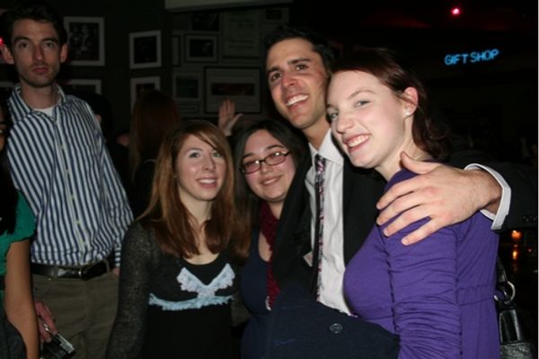 Brittany Mazza, Nicole Capatasto, Scott Alan and Justine Giannino Photo