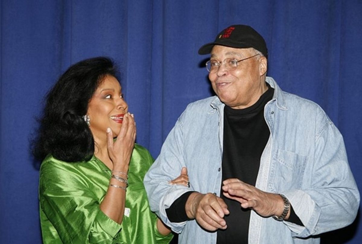 Phylicia Rashad and James Earl Jones
 at 