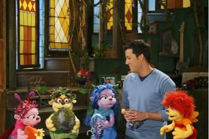 John Tartaglia with his Sprite friends
 Photo