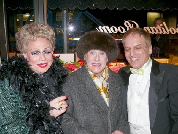 Joel Vig, Tammy Grimes and Dennis Buck
 Photo