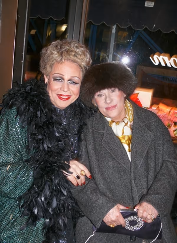 Joel Vig and Tammy Grimes
 Photo