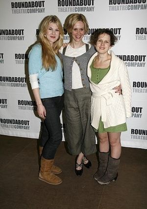 Lily Rabe, Sarah Paulson and Jennifer Dundas Photo