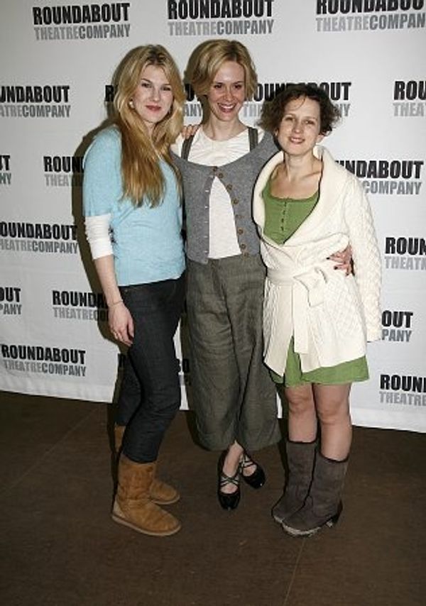 Lily Rabe, Sarah Paulson and Jennifer Dundas Photo