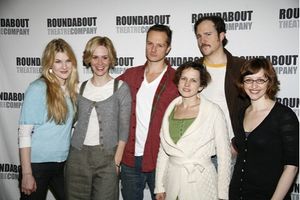 l-r: Lily Rabe, Sarah Paulson, Chandler Williams, Jennifer Dunas, Patch Darragh and J Photo