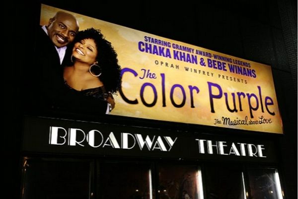 BeBe Winans and Chaka Khan made their Broadway debuts in The Color Purple on Wednesda Photo