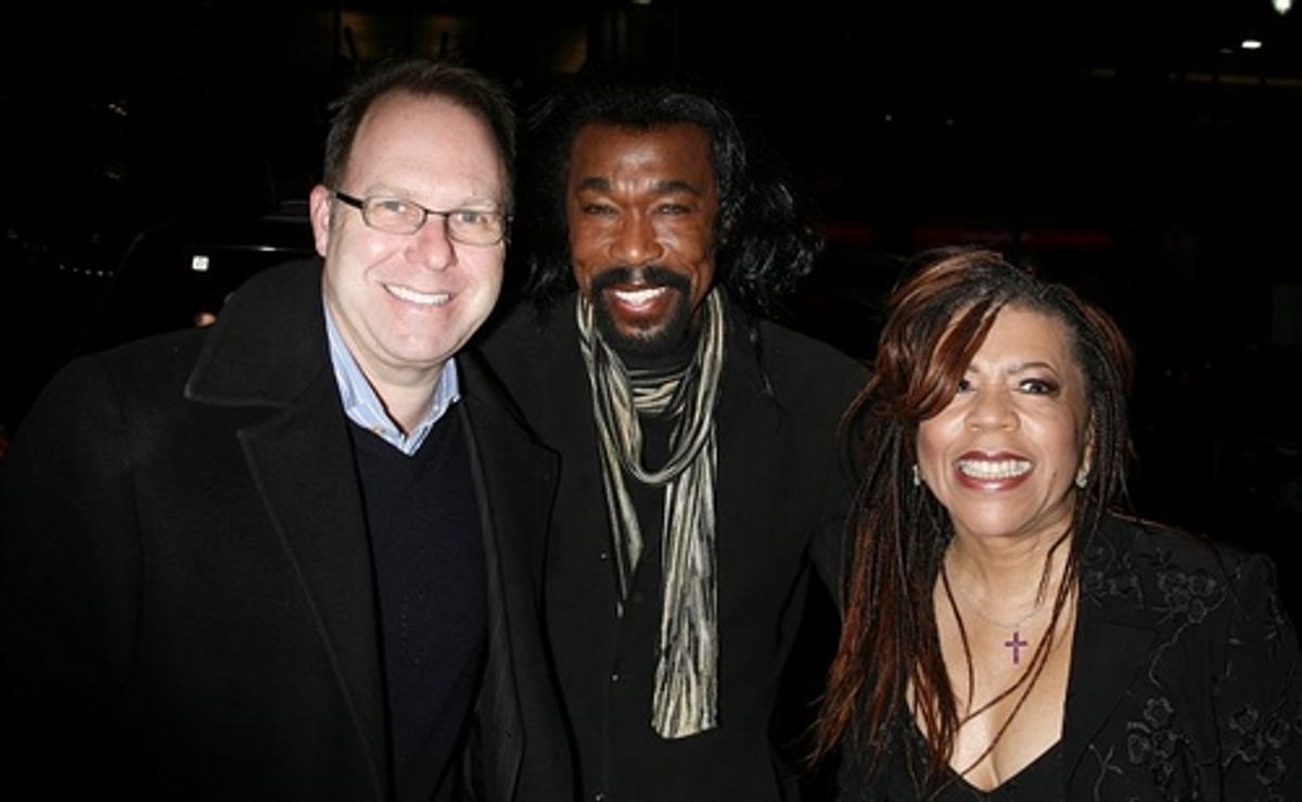 Scott Sanders, Nick Ashford and Valerie Simpson at 