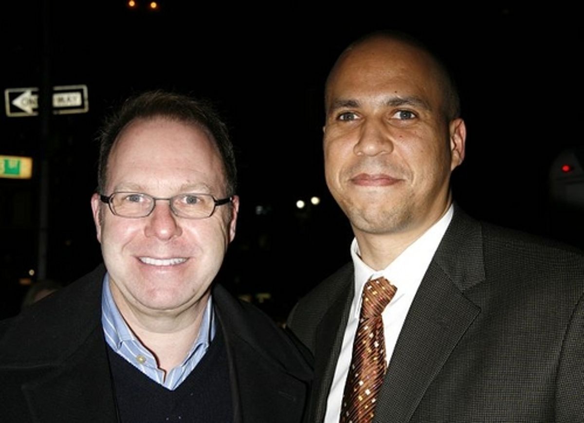 Scott Sanders and Cory Booker at 