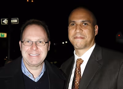 Scott Sanders and Cory Booker Photo