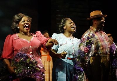 Chaka Khan, Zonya Love and Alton Fitzgerald White Photo