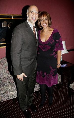 Cory Booker and Gayle King @ BroadwayWorld Cory Booker and Gayle King Photo