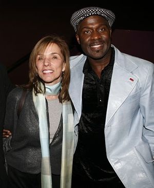 Marsha Norman and BeBe Winans Photo