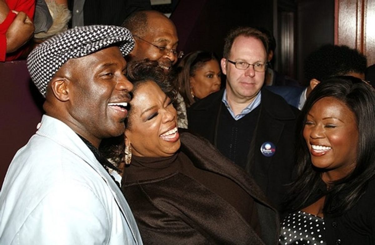 BeBe Winans, Oprah Winfrey and LaKisha Jones
 at 