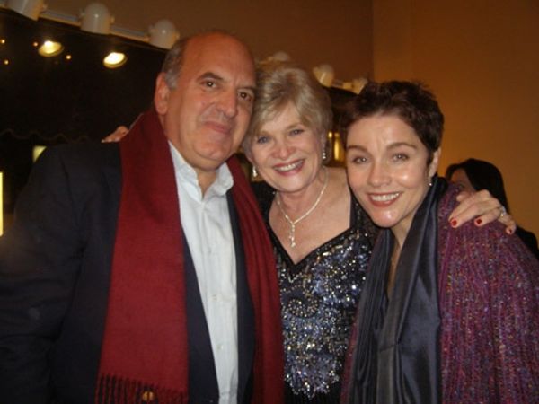 Composer Martin Silverstri and wife Christine Andreas with Teri Ralston
 Photo