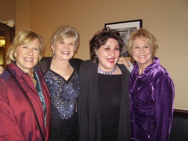 Hats! castmates: Teri Ralston with Joy Franz, Nora Mae Lyng and Pamela Myers
 Photo