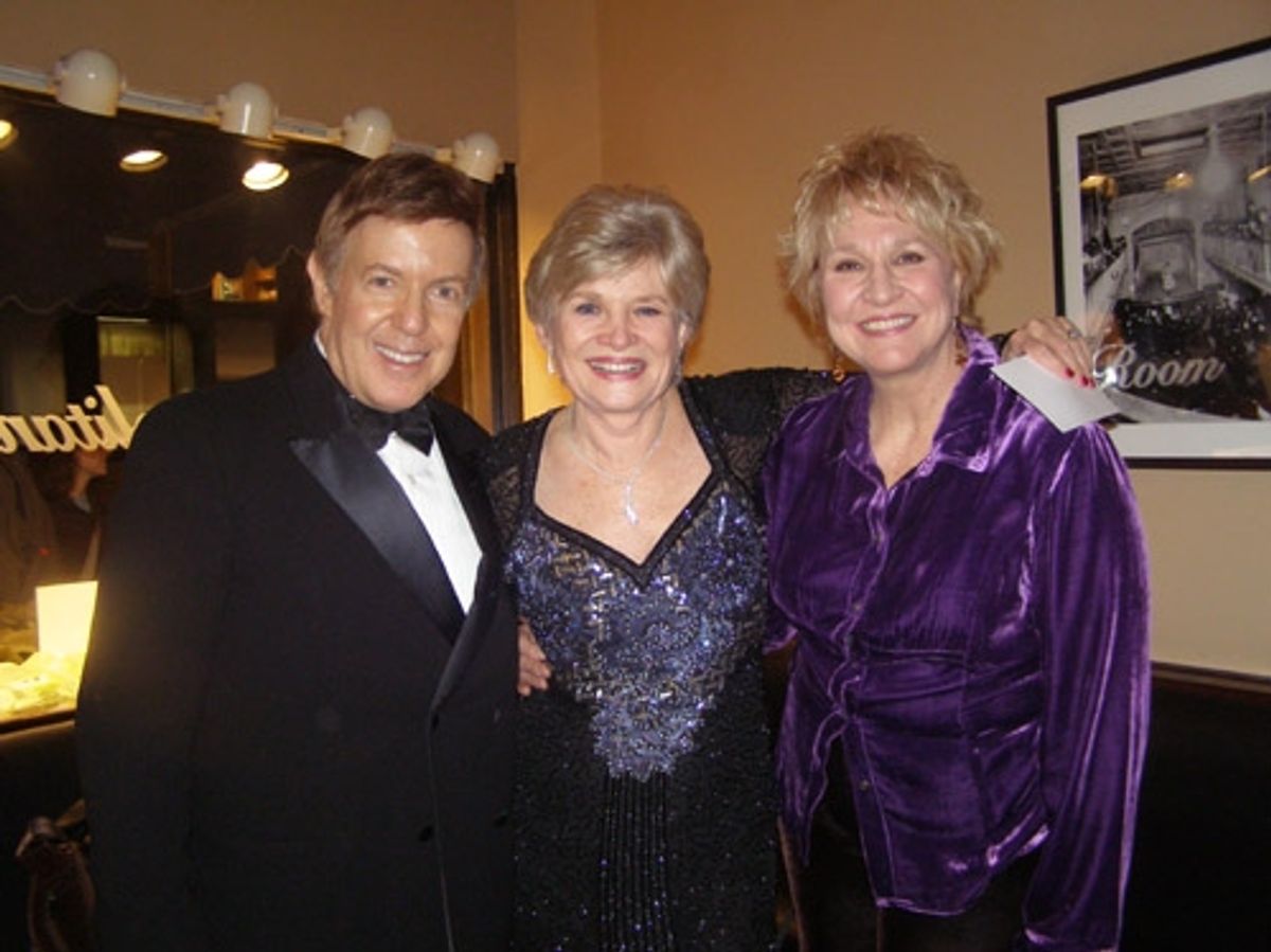 Musical Director Shelly Markham, Teri Ralston and Pamela Myers at 