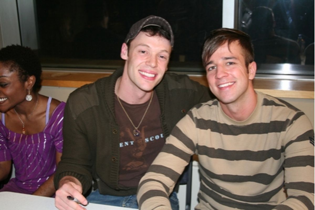 Ryan Watkinson and Curtis Holbrook
 at 