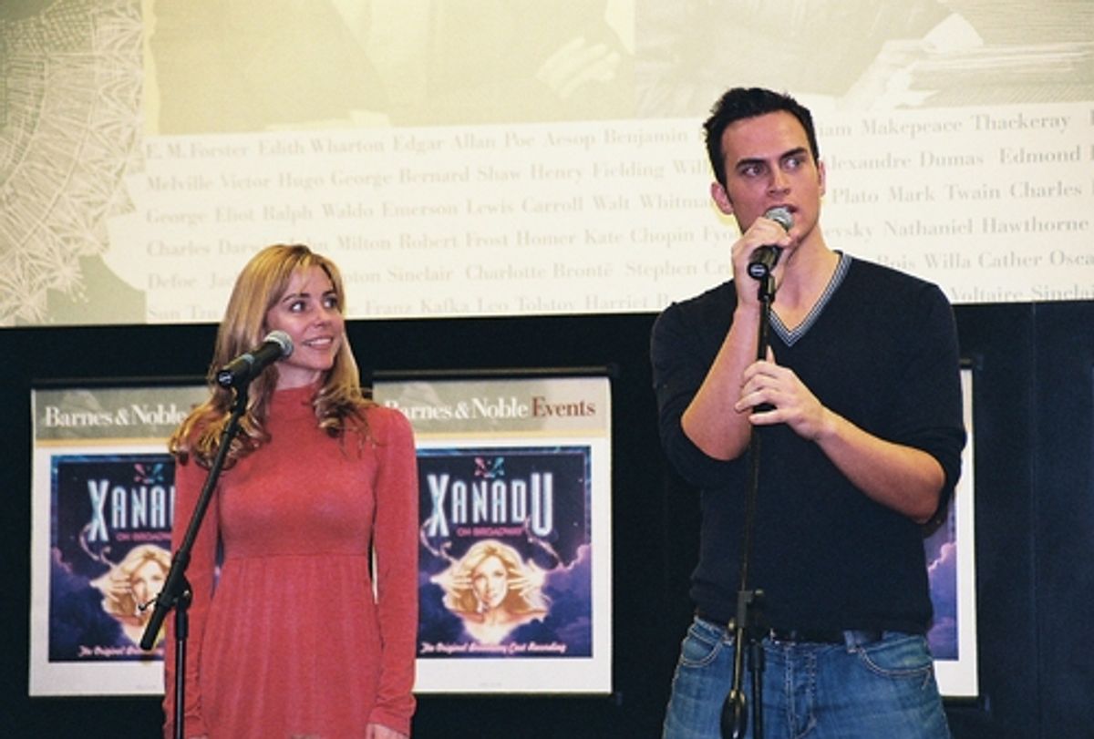 Kerry Butler and Cheyenne Jackson
 at 