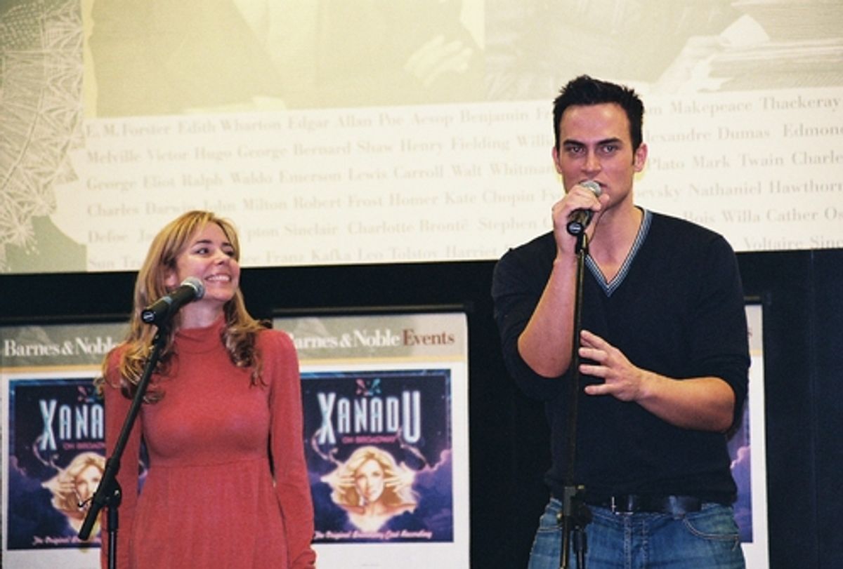 Kerry Butler and Cheyenne Jackson
 at 