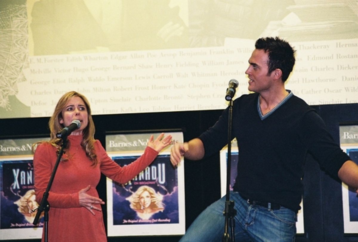 Kerry Butler and Cheyenne Jackson
 at 
