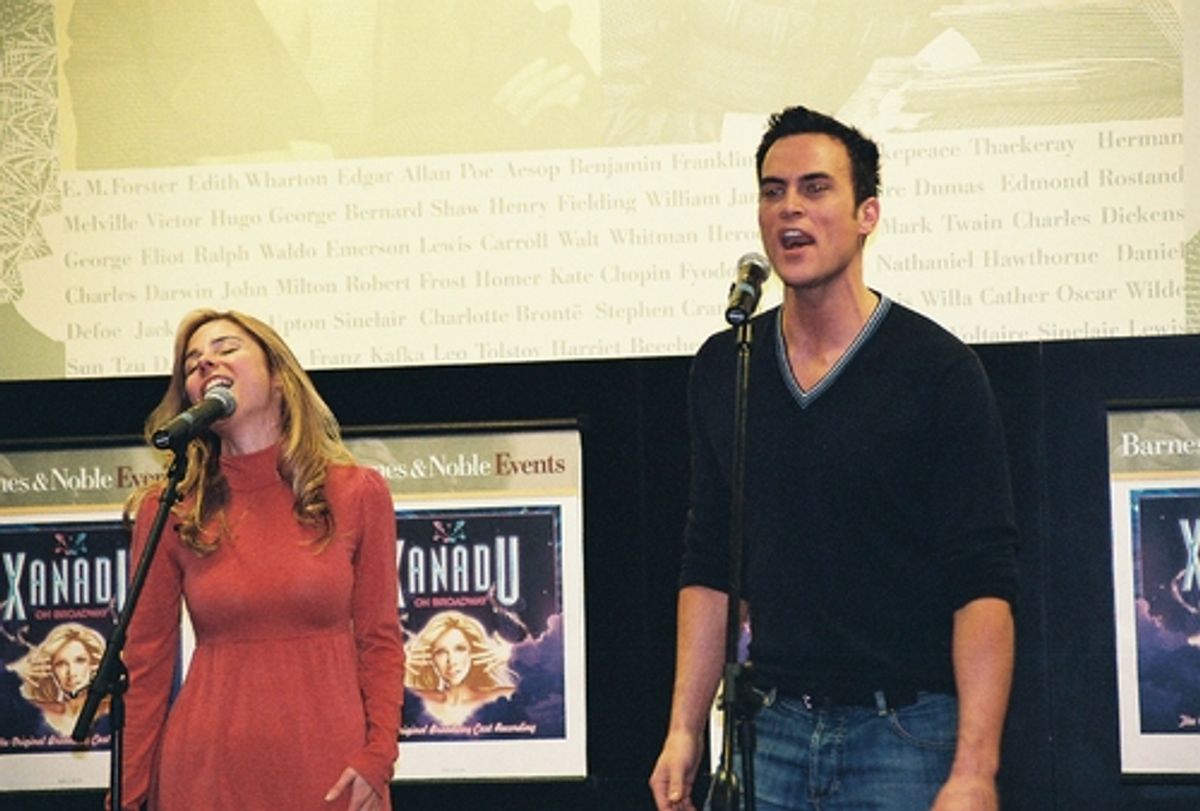 Kerry Butler and Cheyenne Jackson
 at 