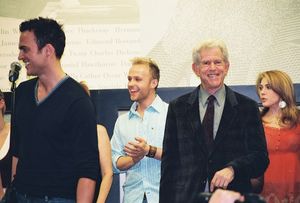 Cheyenne Jackson, Marty Thomas, Tony Roberts @ BroadwayWorld Cheyenne Jackson, Marty Thomas, Tony Roberts Photo
