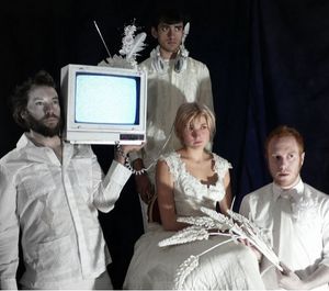 Mike Mikos, Raky Sastri, Heather Christian and Chris Giarmo Photo