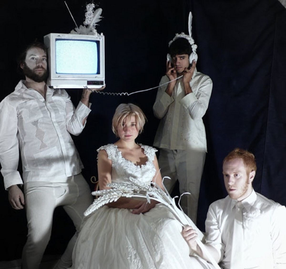 Mike Mikos, Heather Christian, Raky Sastri and Chris Giarmo at 