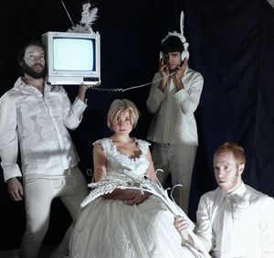 Mike Mikos, Heather Christian, Raky Sastri and Chris Giarmo Photo