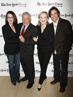 Megan Mullally, Mel Brooks, Susan Stroman and Roger Bart
@ BroadwayWorld Megan Mullally, Mel Brooks, Susan Stroman and Roger Bart
Photo